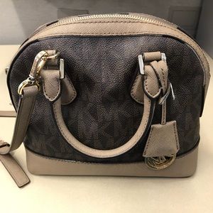Michael Kors Smythe Signature Dome Satchel